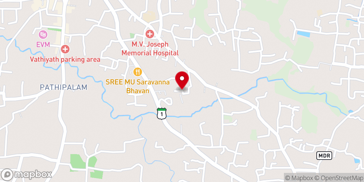 Map showing location of Church of God in India MIRACLE HOME