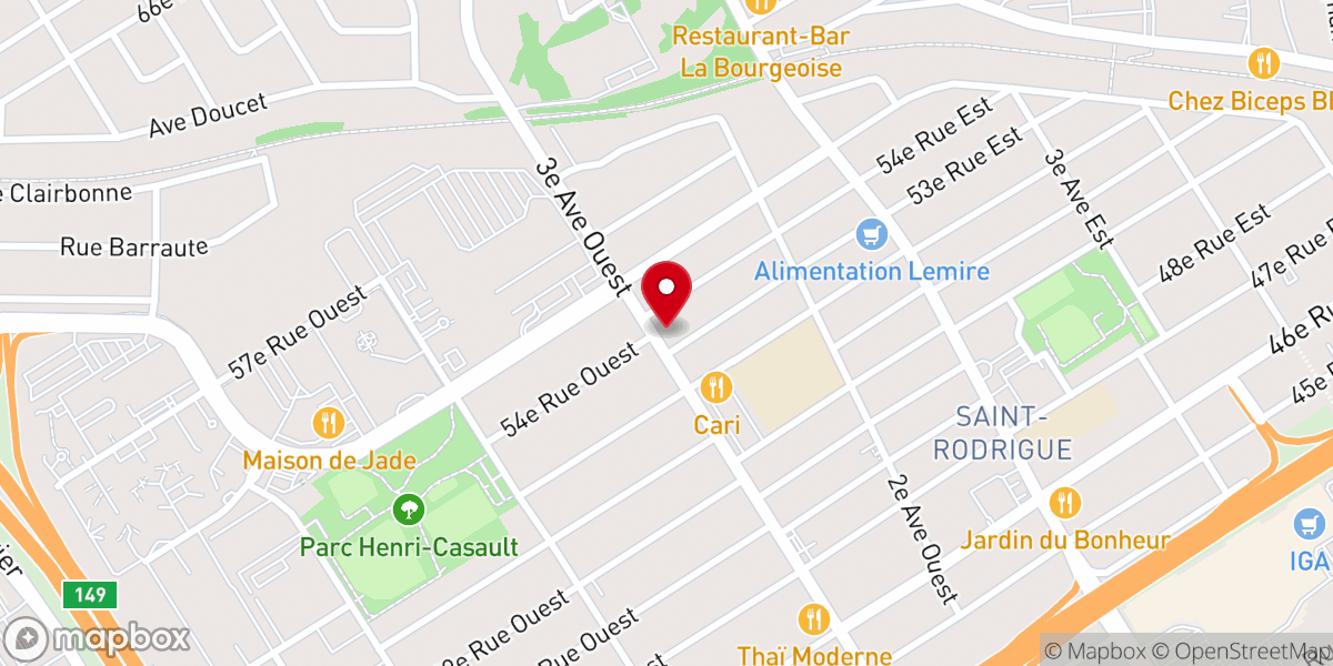 Map showing location of New Apostolic Church
