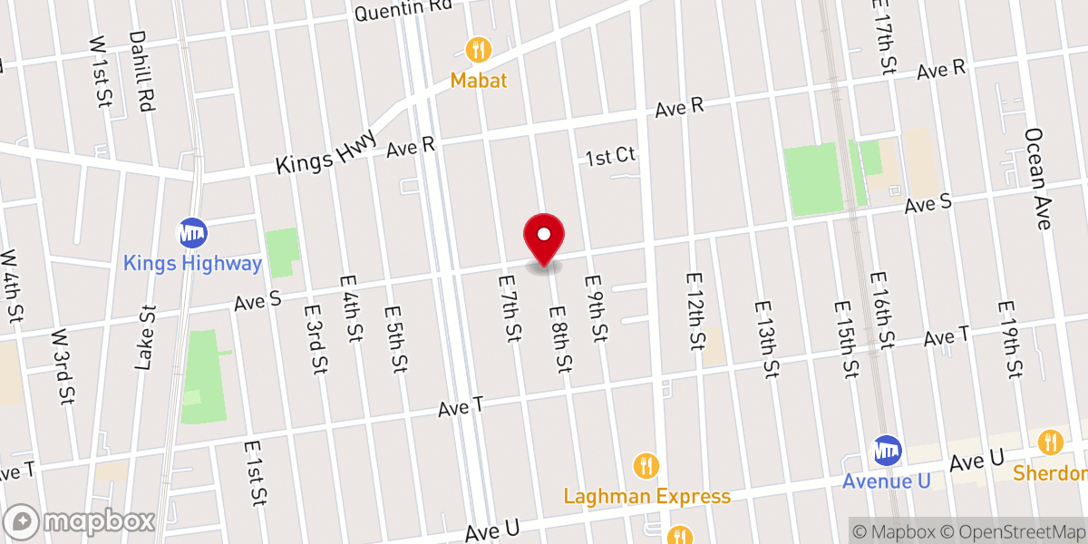 Map showing location of Bnei Yitzhak Cong.