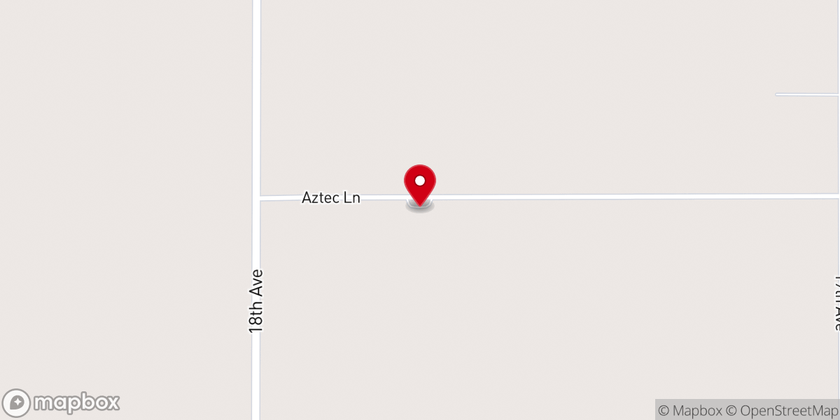 Map showing location of Hopefield Mennonite Church