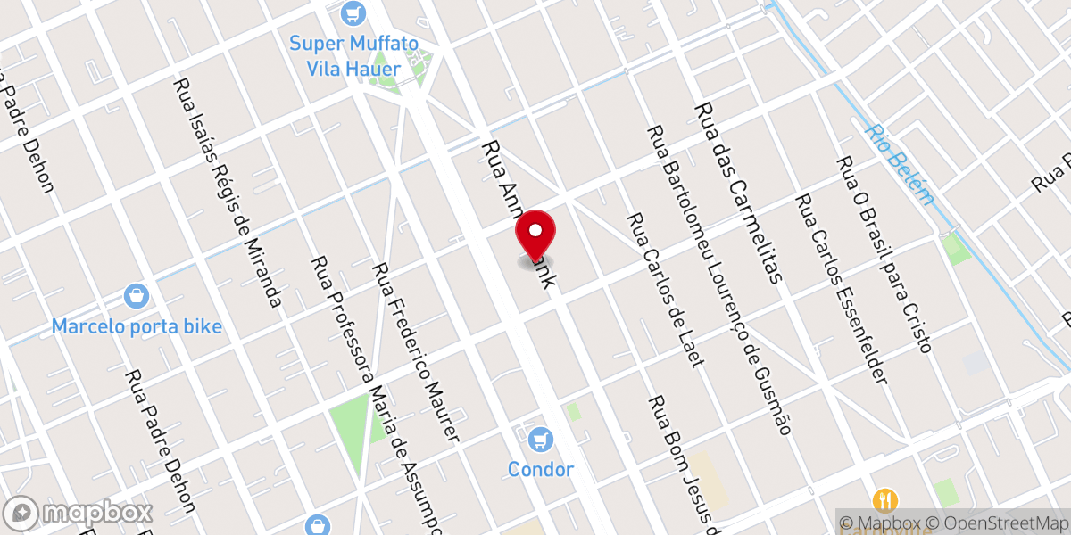 Map showing location of Igreja Evangélica Cristo Vive