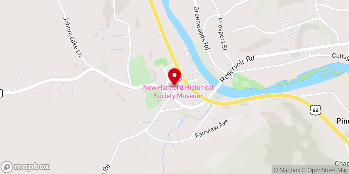 Map showing location of Immaculate Conception Church
