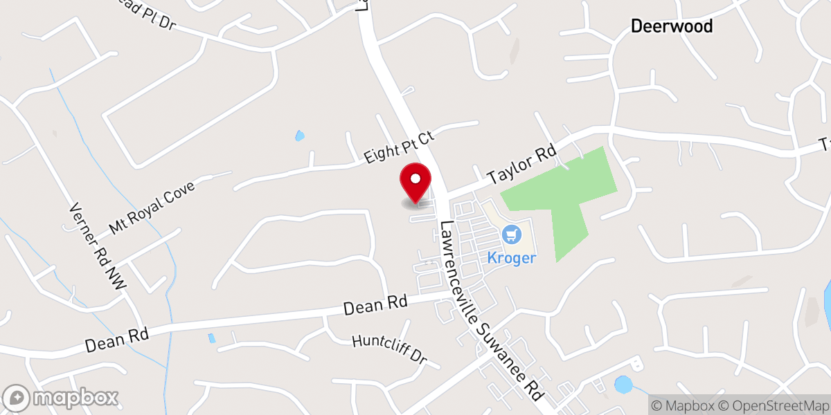 Map showing location of Heritage Church