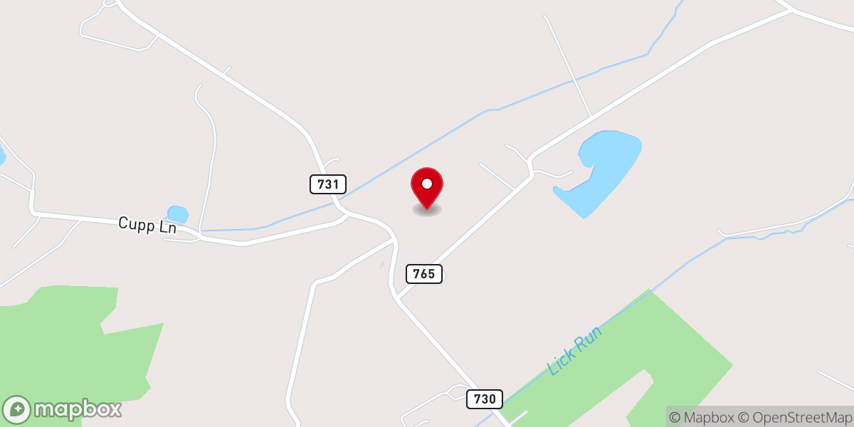 Map showing location of Emmanuel Church Of The Brethren