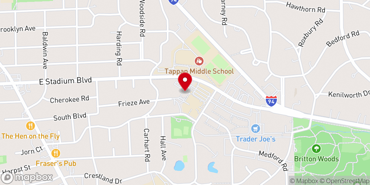 Map showing location of Saint Francis of Assisi Catholic Church