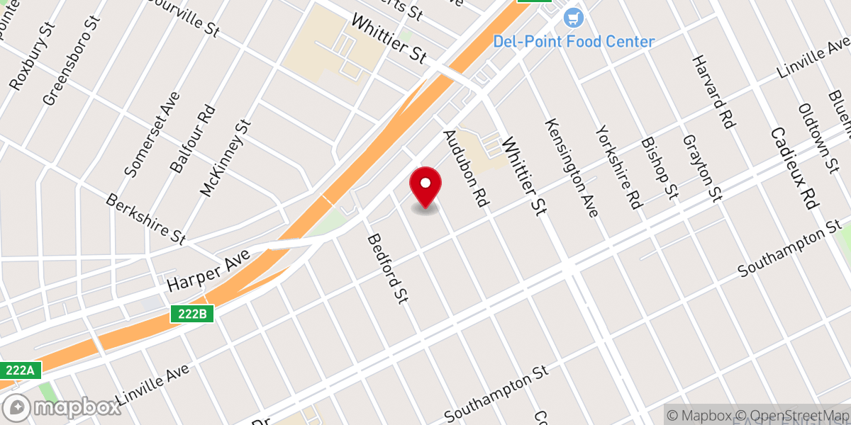 Map showing location of Inward Man Christian Center