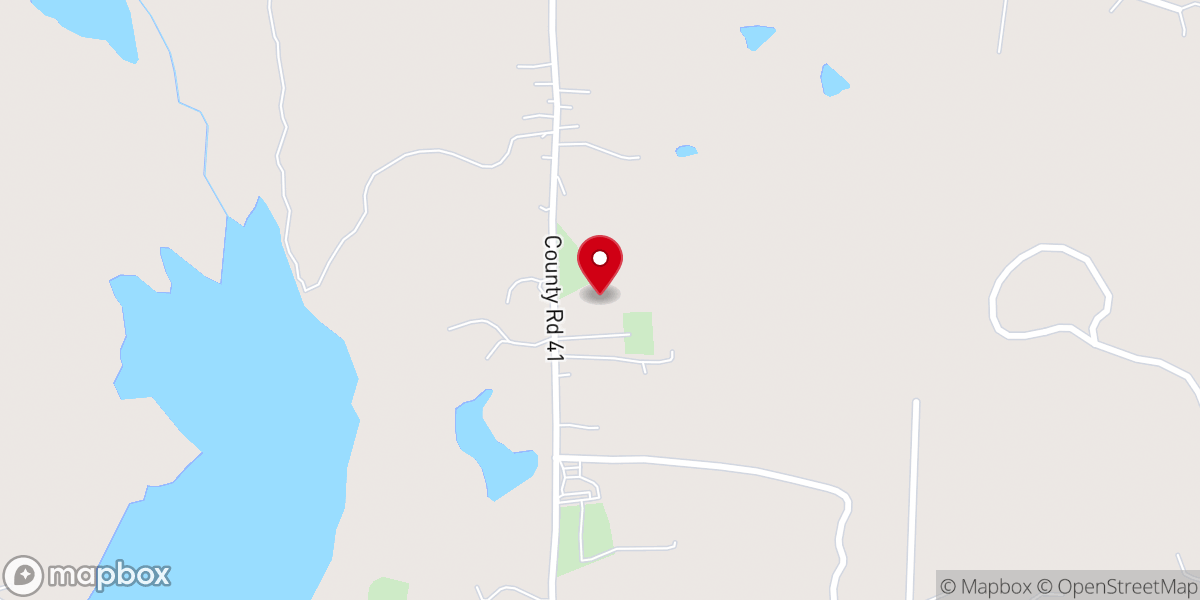 Map showing location of Pauls Chapel