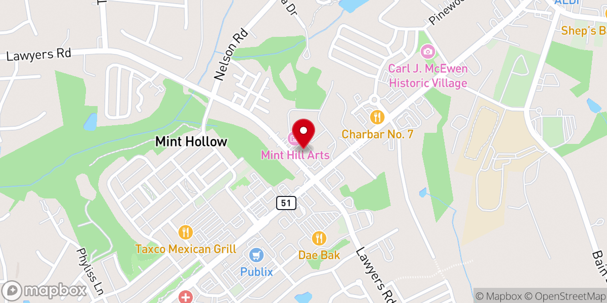 Map showing location of Refinery Church