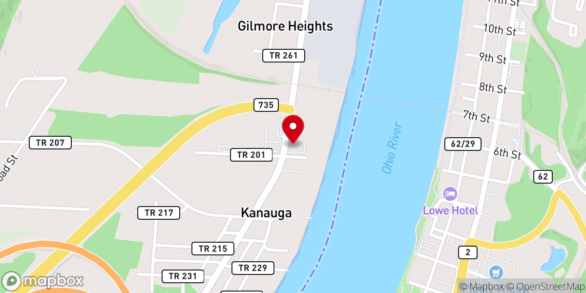 Map showing location of New Life Church of God