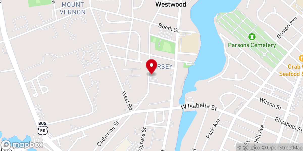 Map showing location of Mount Enoch Holiness Church