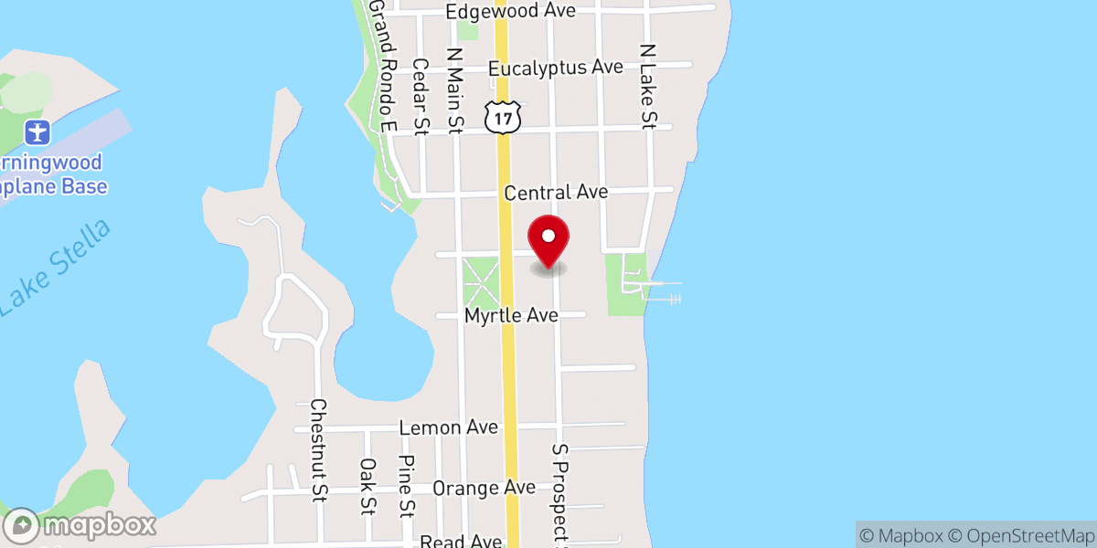 Map showing location of Mensajeros de Esperanza Seventh-Day Adventist Church