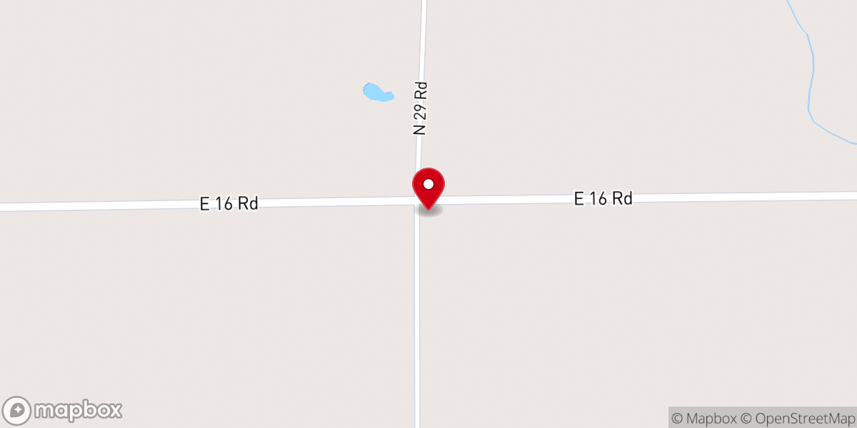 Map showing location of Colfax Community Church