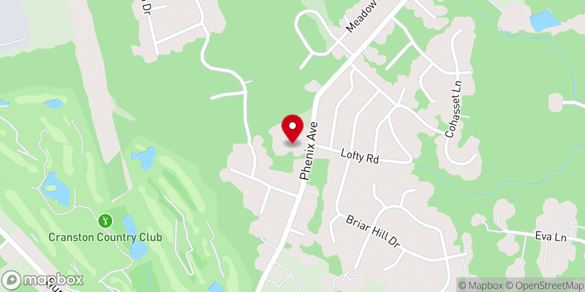 Map showing location of Solid Rock Church Assemblies of God