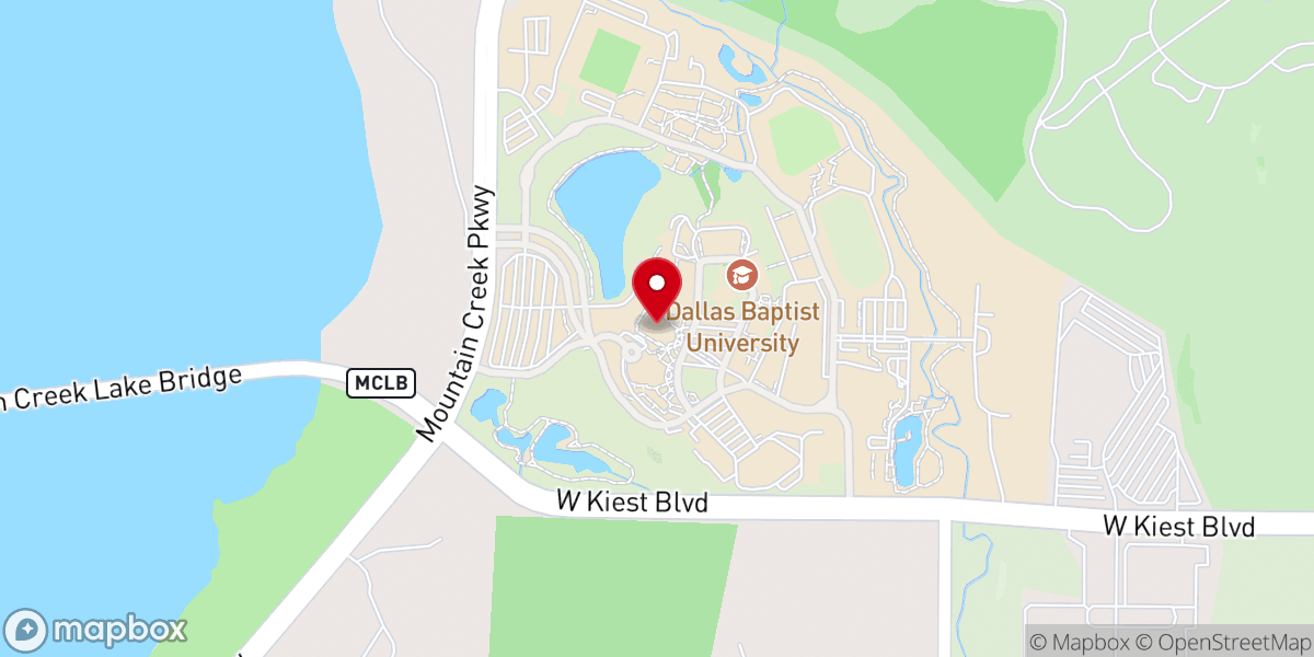 Map showing location of Pilgrim Chapel