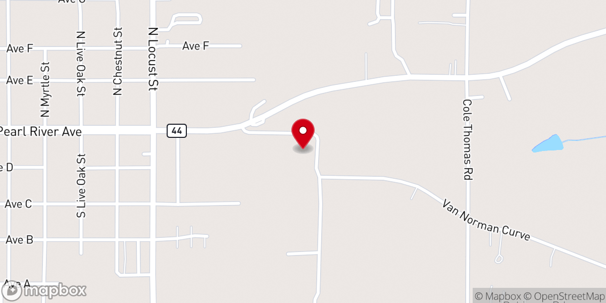 Map showing location of Christians Community Center
