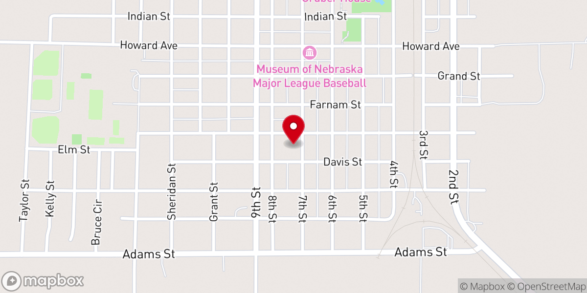 Map showing location of Sts Peter & Paul Catholic Church