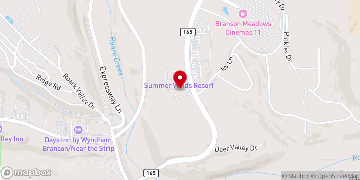 Map showing location of Grace Community Assembly