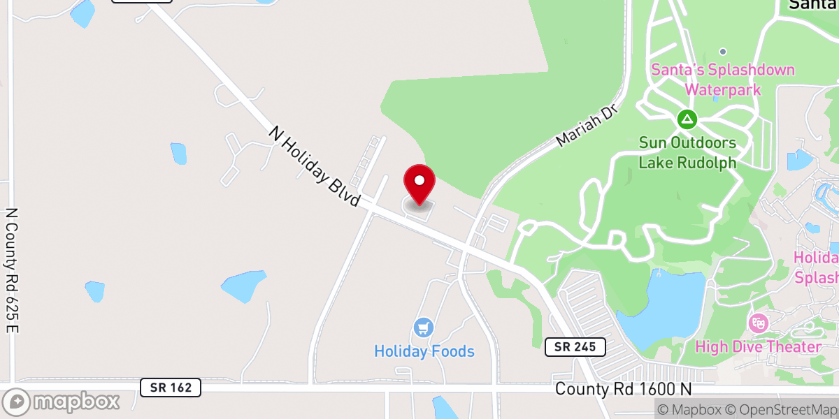 Map showing location of St Nicholas Catholic Church