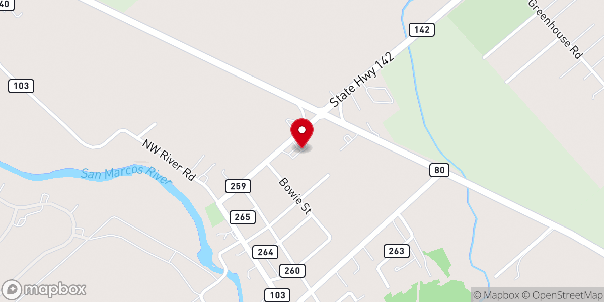 Map showing location of Immaculate Heart of Mary Catholic
