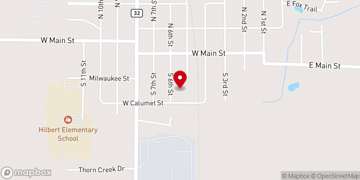 Map showing location of St Marys of Hilbert Office