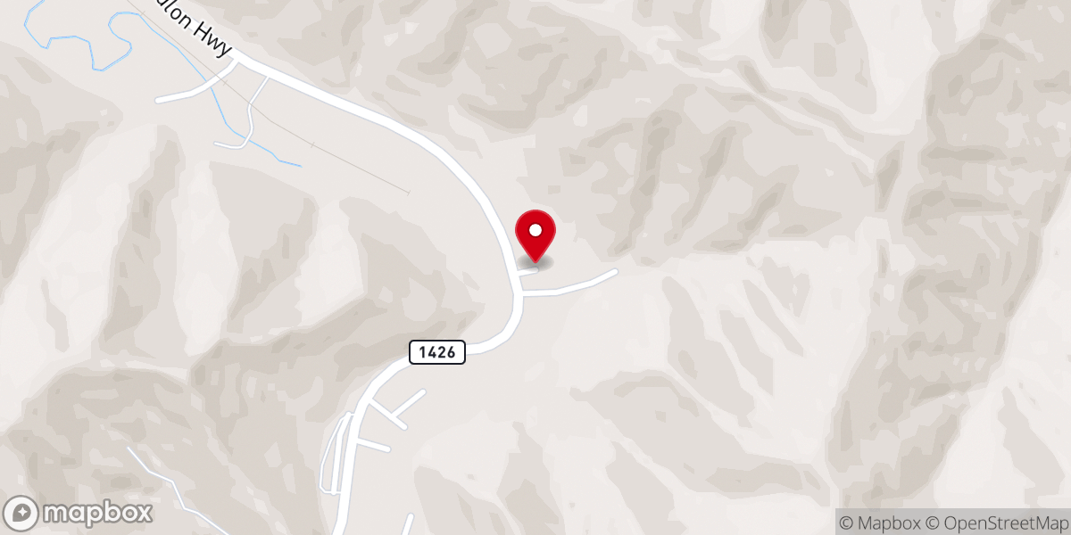 Map showing location of Maranatha Church