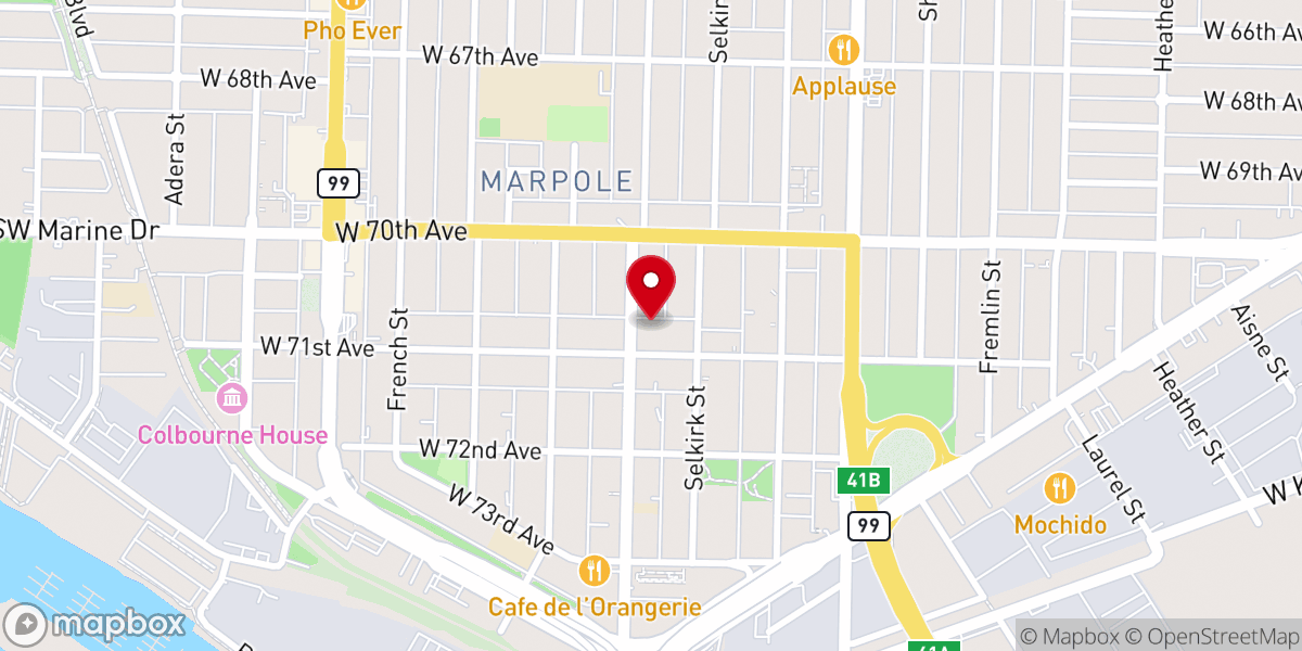 Map showing location of St. Augustine’s Church