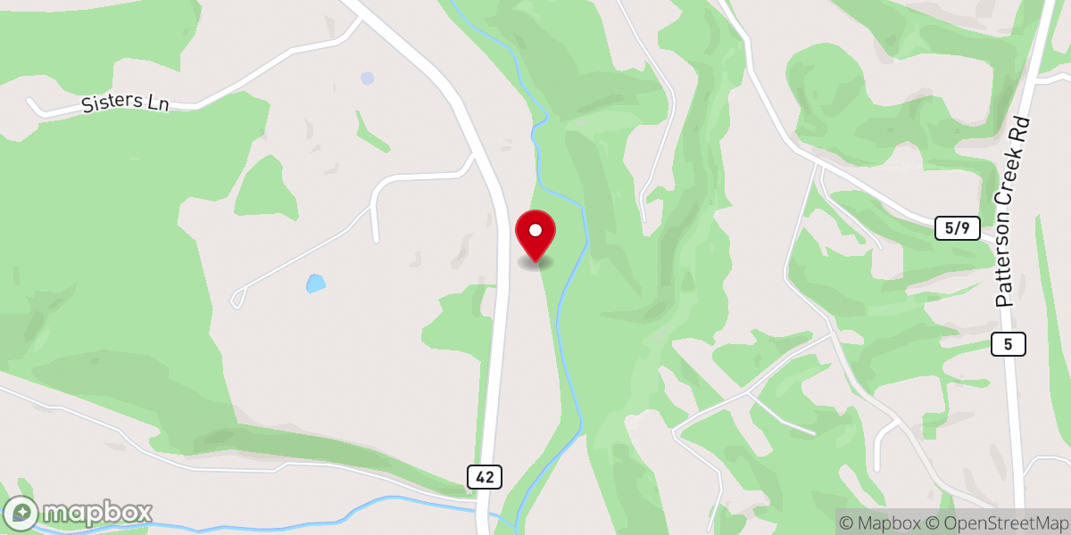 Map showing location of Light House Community Church