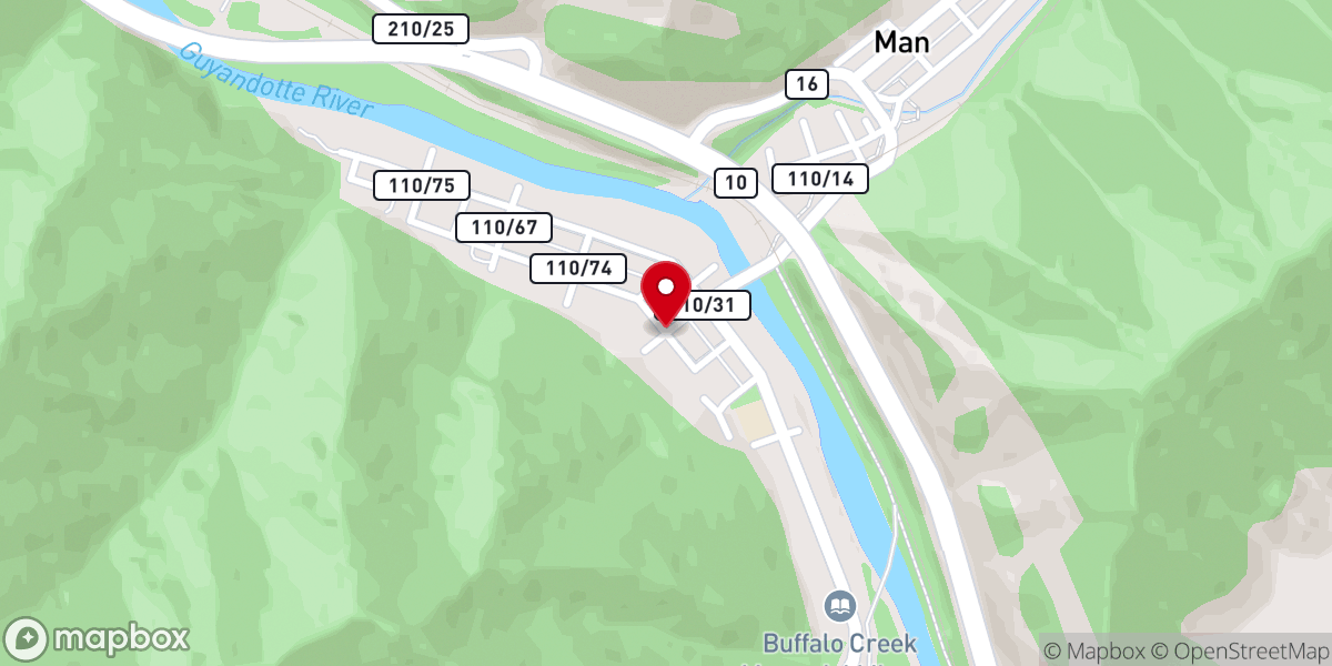Map showing location of St Edmunds Catholic Church