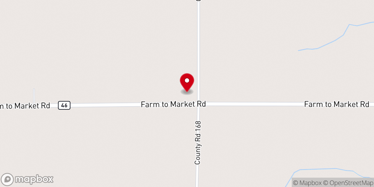 Map showing location of Faith Lutheran Church