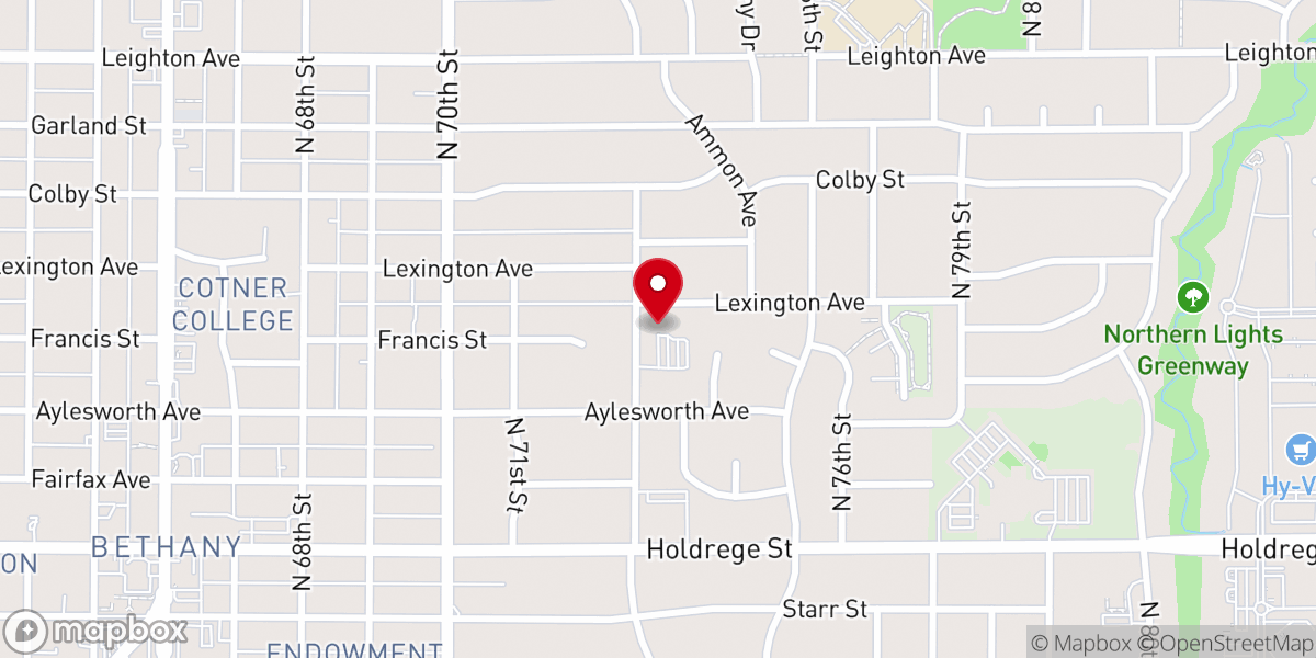 Map showing location of Northside Seventh-day Adventist Church