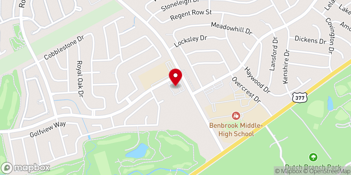 Map showing location of Restore Church