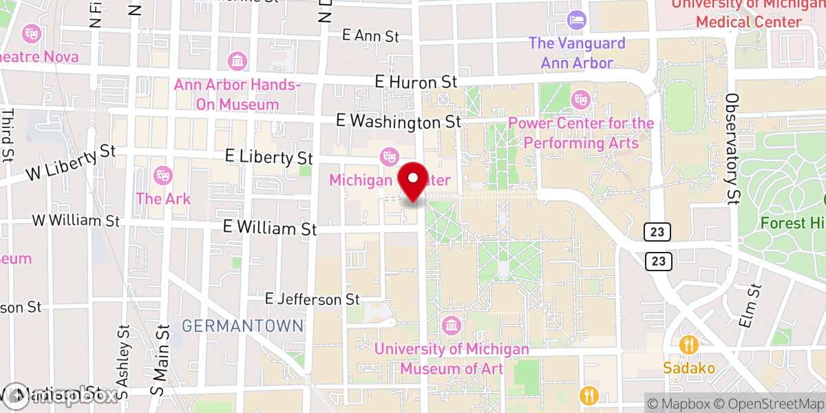 Map showing location of Red Tree Presbyterian Church