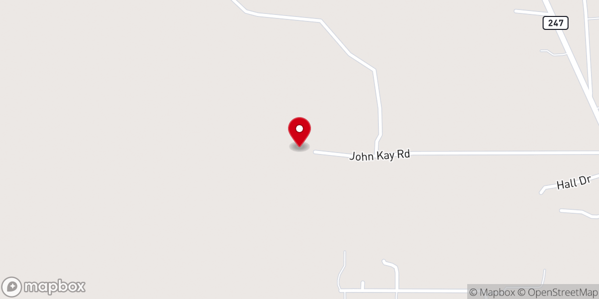 Map showing location of Harmony Grove Church