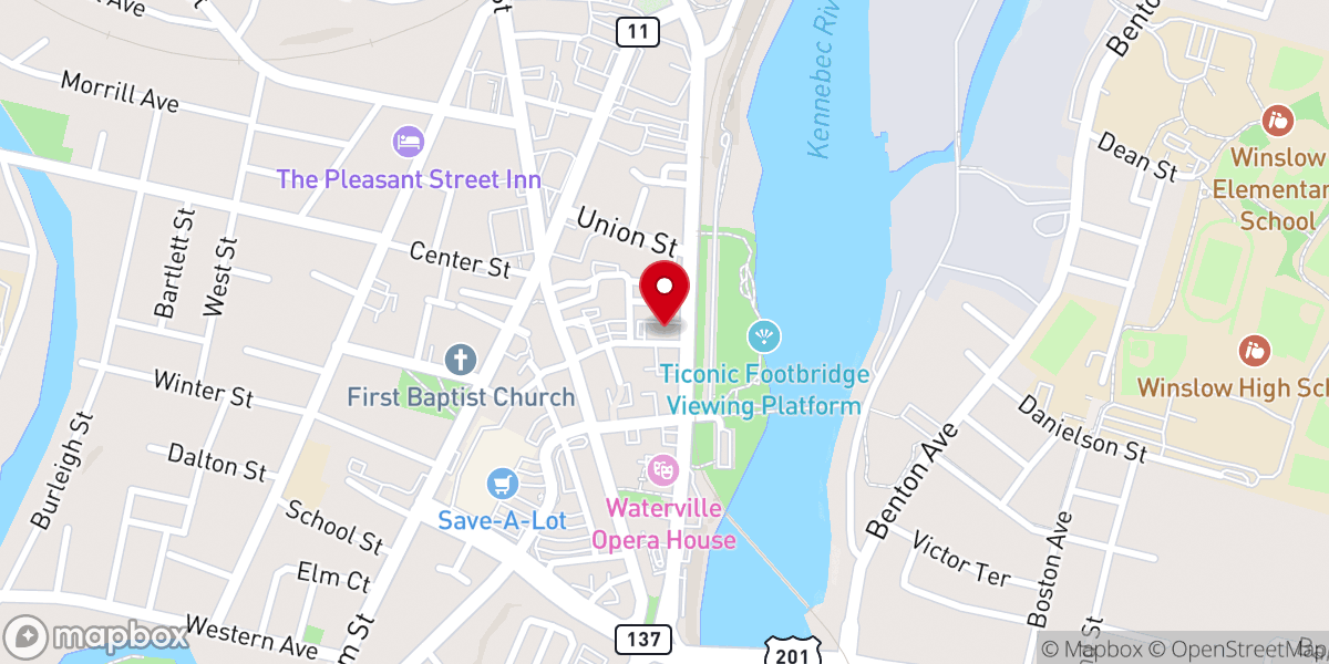 Map showing location of St. Joseph Antiochene Syriac Maronite Catholic