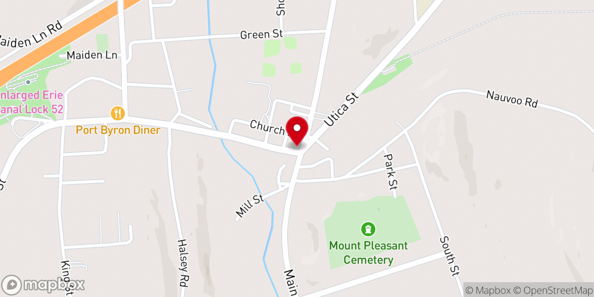 Map showing location of Eternal Life Covenant Word Ministries