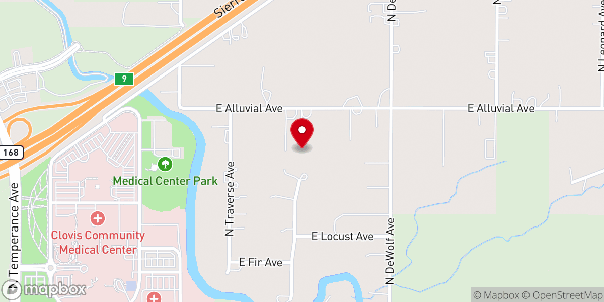 Map showing location of Still Waters Ranch