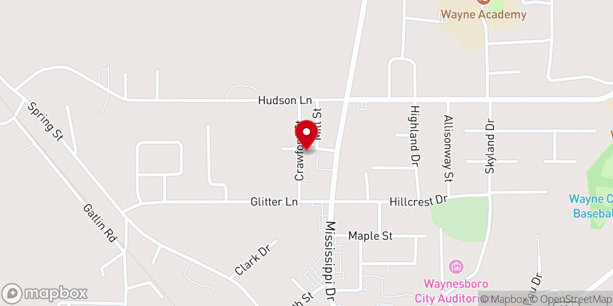 Map showing location of Grace Temple Apostolic Church