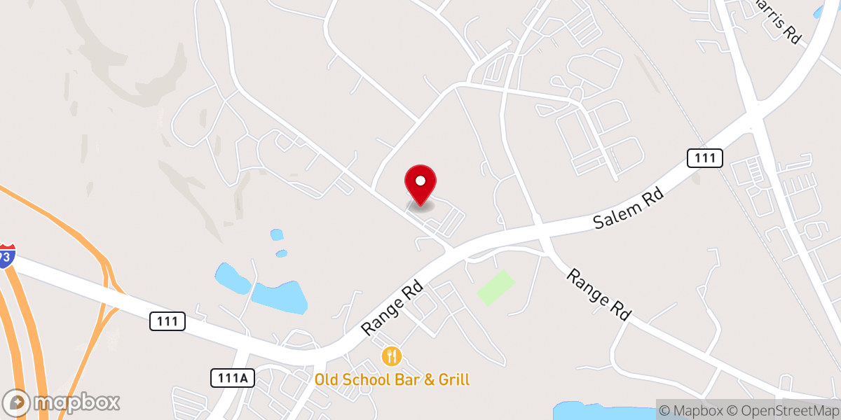 Map showing location of Saint Matthew Catholic Church