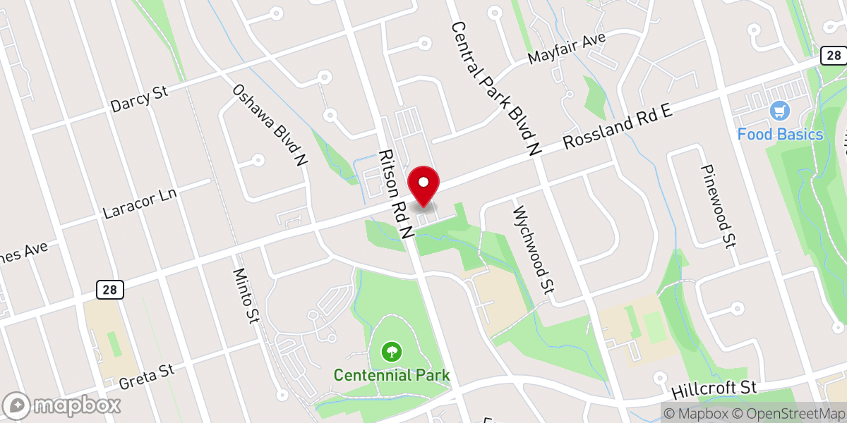 Map showing location of Calvary Baptist Church - 301 Campus