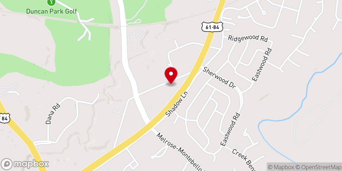 Map showing location of Grace United Methodist Church