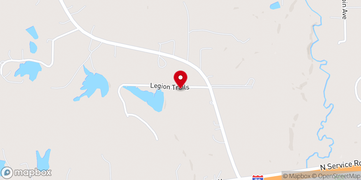 Map showing location of Agape Community Outreach