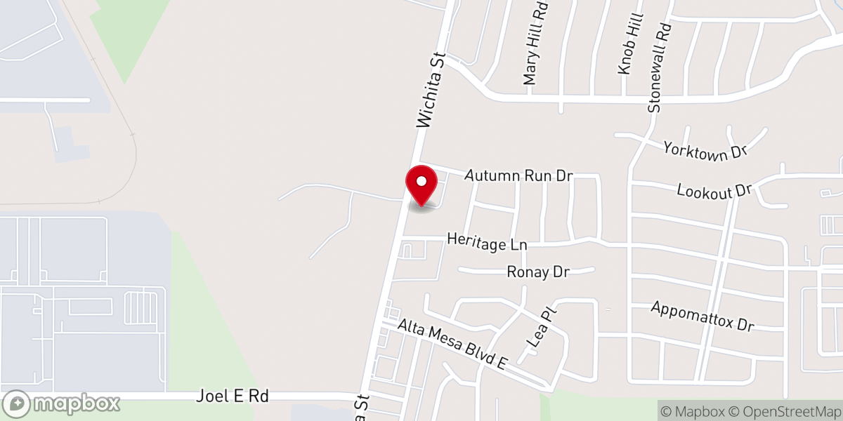 Map showing location of Grace Tabernacle Mbc