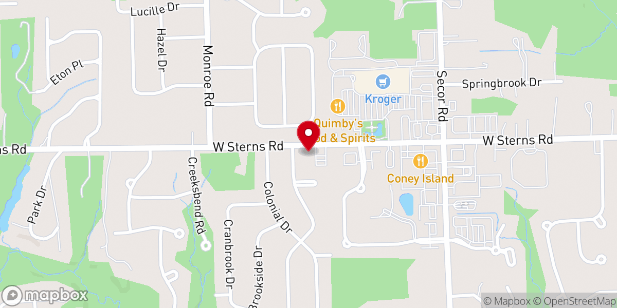 Map showing location of Community Christian Preschool