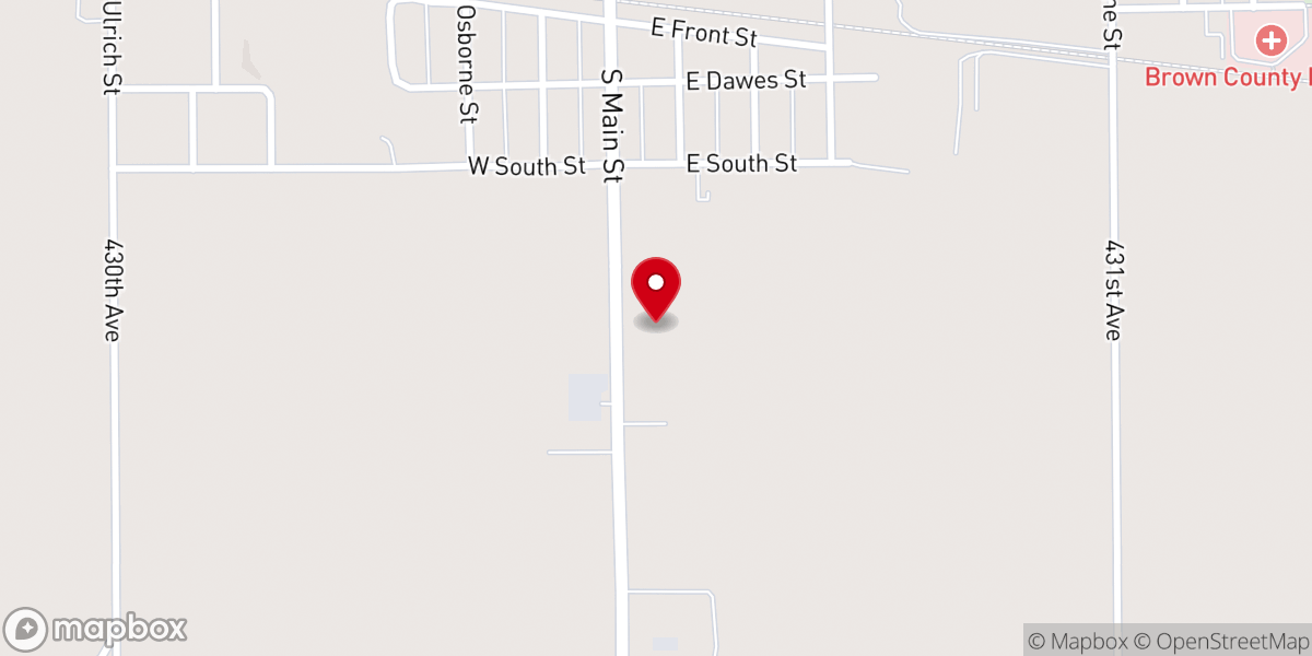 Map showing location of Common Ground Inc