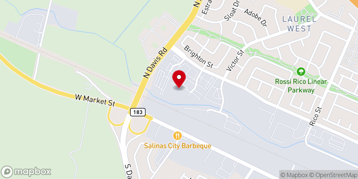 Map showing location of Lighthouse Missionary Baptist Church
