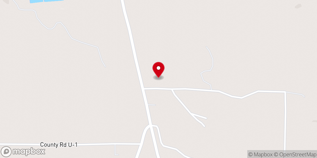 Map showing location of Current River Baptist Church