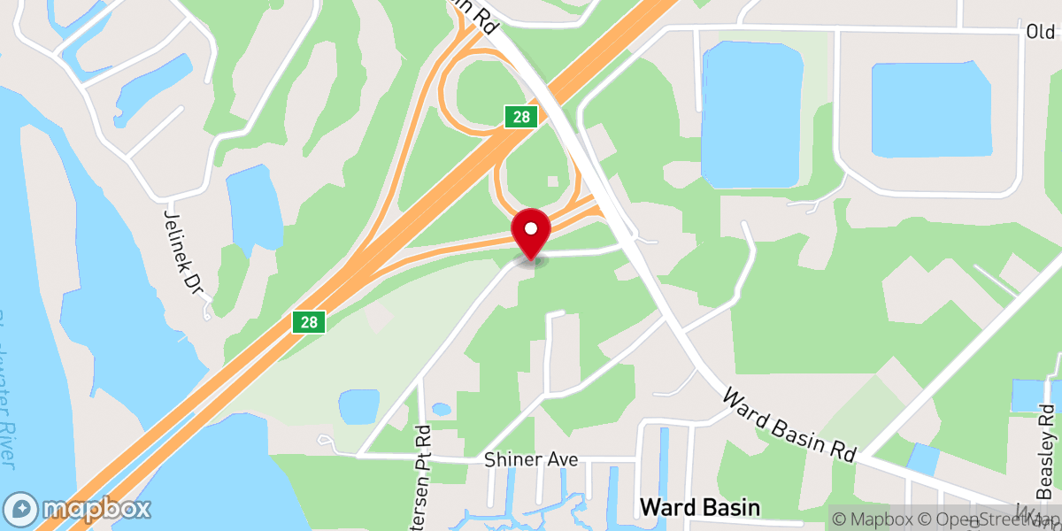 Map showing location of Grace Believers Bible Study