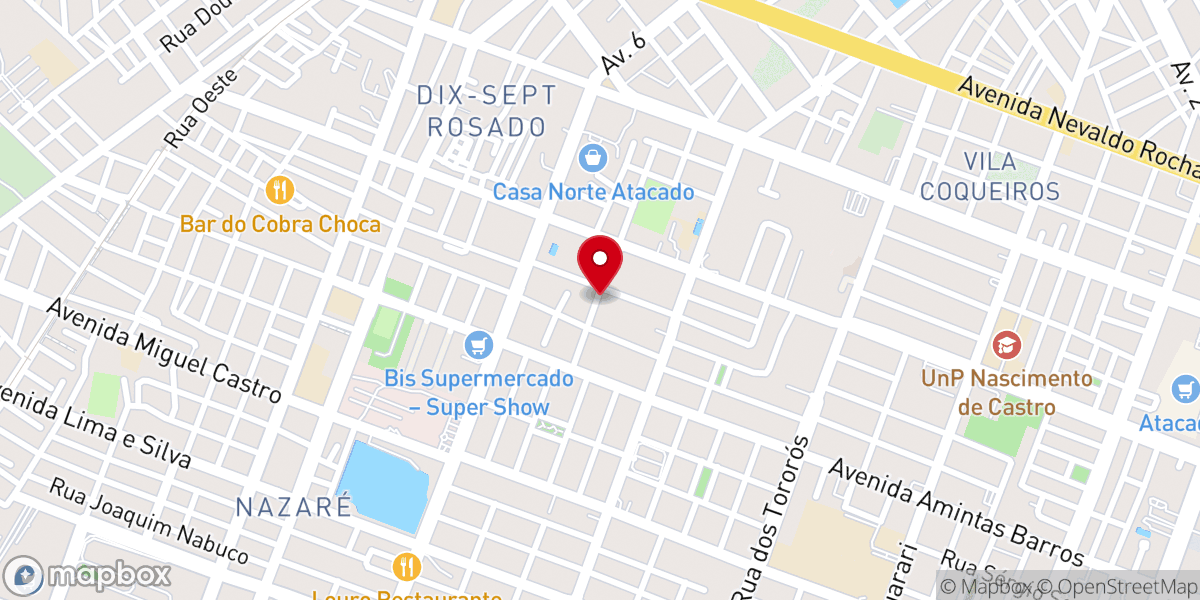 Map showing location of Igreja Pentecostal Unidos na Fé