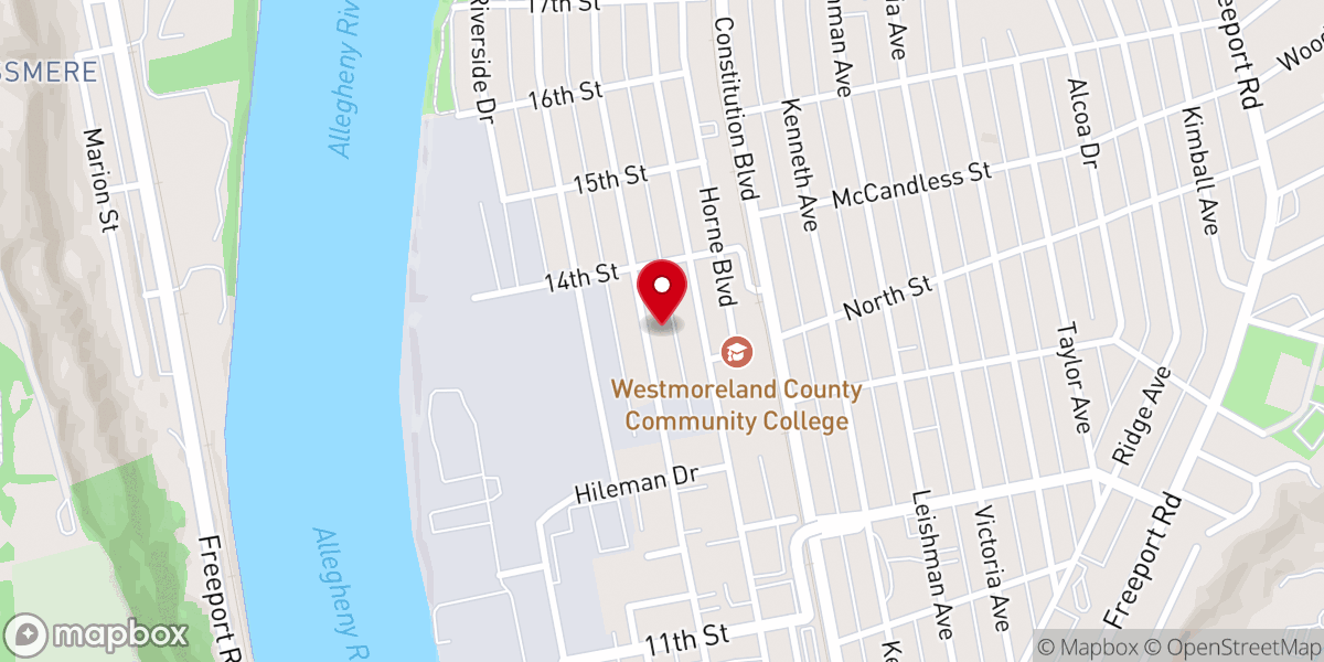Map showing location of Bethlehem Temple Faith Church