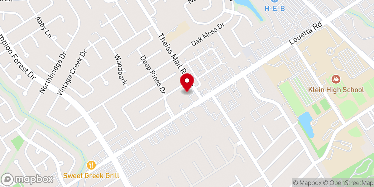 Map showing location of F.C. Ziegler Co. - Houston Catholic Books & Gifts